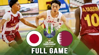 Japan v Qatar | Full Basketball Game | FIBA U16 Asian Championship 2023