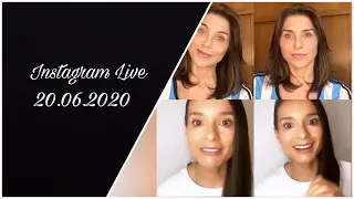 Instagram Live || Lorena Meritano y Paola Rey (20.06.2020)