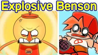 Friday Night Funkin' VS Explosive Benson (Real Demoson) (The Regular Show / FNF Mod Hard)