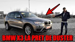 BMW X3 F25  2.0 L  245 CP, LA PREȚ DE DUSTER 😱