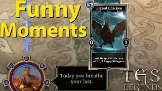 Prized Chicken WMD (Weapon of mass Declucktion)  The Elder Scrolls Legends Funny Moments