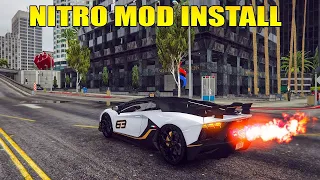 How to enable nitro boost in GTA 5 in 1080p 60fps