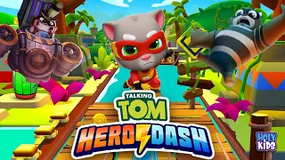 Talking Tom Hero Dash - Super Tom | Gameplay