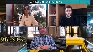 Tessa Thompson and Nnamdi Asomugha Interview for Amazon Prime's Sylvie' s Love