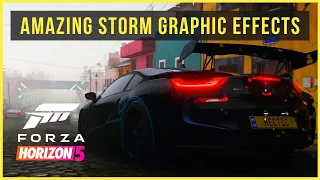 Forza Horizon 5 - AMAZING STORM GRAPHICS - Unbeatable Drivatar - Wheel + Pedal Cam - 4K 60FPS