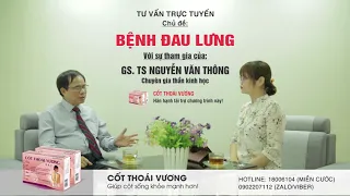 Người bị thoát vị đĩa đệm nên ăn gì? GS. TS Nguyễn Văn Thông tư vấn