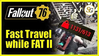 Fast travel while over encumbered II - #Fallout76