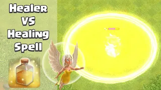 Healer VS Healing Spell | Clash of Clans