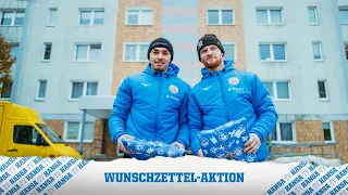 🤩Strahlende Kinderaugen: Die Hansa-Wunschzettel-Aktion🎅💙🤍❤️