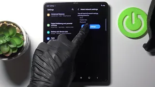 How to Reset Network Settings on SAMSUNG Galaxy Z Fold3 - Fix Connection / Delete Wi-Fi