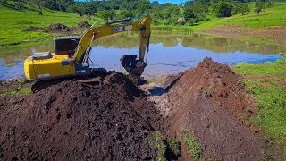 ESTOURANDO REPRESA PARA FAZER LIMPEZA DE TABOA!