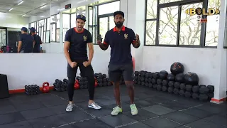 Match Fit: No Equipment RCB Home Workout Series Day 8