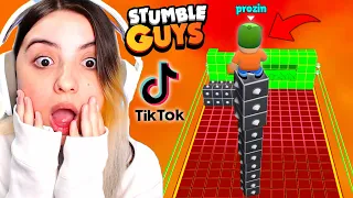 REAGI aos TIK TOKS MAIS VIRAIS de STUMBLE GUYS!! ELE FEZ BURLA de VOAR no BLOCKDASH LENDÁRIO...