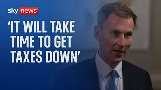 Autumn statement: 'Don't bet against Britain', says Chancellor Jeremy Hunt