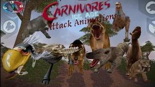 Carnivores IA:All Attack Animations