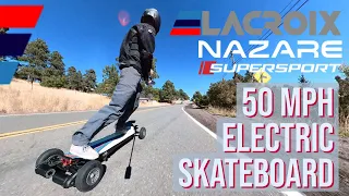 50 MPH Electric Skateboard - Longboard - Fast esk8 eskate