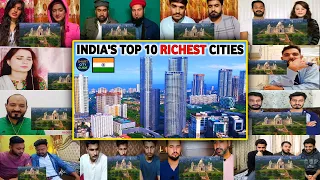 TOP 10 MOST RICHEST CITIES IN INDIA 🇮🇳 | भारत के TOP 10 सबसे अमीर शहर | by GDP PPP | Mix Reaction