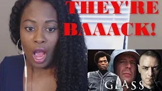 "GLASS" Official Trailer | REACTION