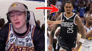 ZTAY reacts to Warriors vs Mavericks! (No Luka Doncic)