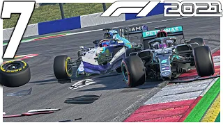 ONE OF THE CRAZIEST FINISHES EVER | F1 2021 My Team Episode 7 | Austrian Grand Prix