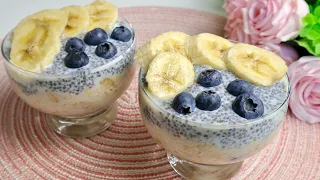 Do you have oatmeal and a banana? Lose 2 kg of bad fats! Clean the intestines. A healthy dessert!