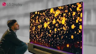 INSANE TRANSPARENT OLED TV! | LG 65C9 Unboxing & Review!