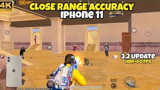 OMG 😳! Iphone 11 Close Range Accuracy🔥 Iphone 11 Pubg Graphics Test HDR+60 Fps 👿