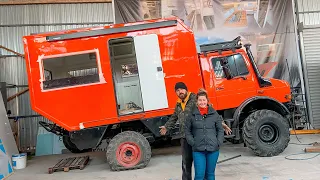 We Installed New Giant Tires and Water System to The Caravan