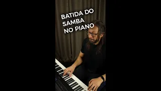 Batida do samba no piano - Surdo no tempo 2