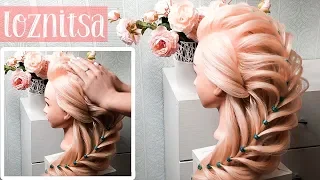 ⭐БЕЗ Плойки⭐Красивая Прическа на Новый год 2020⭐ New Bridal/Prom Hairstyles