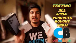 CellBuddy Fake or Real | Testing All Apple Products Bought From CellBuddy | QnA about CellBuddy