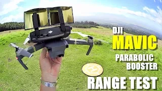 DJI MAVIC PRO Review - Part 4 - [6.4 Mile In-Depth Parabolic Range Booster Test 😮]