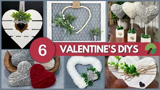 6 Valentine's Day Home Decor Projects on a Budget/Dollar Tree DiYS