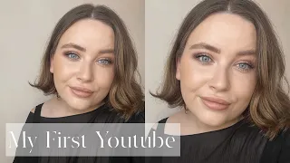 MY FIRST YOUTUBE | my favourite every day makeup | maxine lee harris