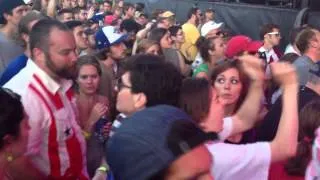 2013-07-03 front of field crasher during Wolfman's Brother - Phish - Bangor, ME