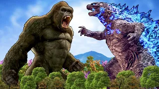 Spinosaurus VS Scorpios Rex Jurassic World FPS Avatar Jurassic Park - Animal Revolt Battle Simulator
