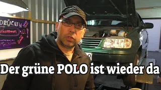 Der grüne POLO 6N2 ist da - wie hat er den Winter überlebt?