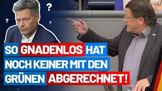 Habeck stinksauer, als Stephan Brandner mit der grünen Vetternwirtschaft abrechnet!  - AfD-Fraktion