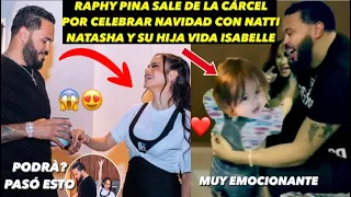 Raphy Pina Sale De La Cárcel Por Celebrar Navidad Con Natti Natasha y Su Hija Sorpresa y Pasó Esto😱