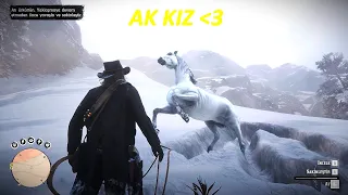 Red Dead Redemption 2 BEYAZ ARAP ATI Günlerce Aradım =)