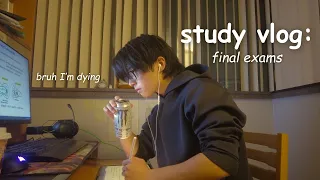 final exams study vlog | early productive mornings, uni life