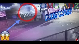 AUDI TT Crash and Aftermath caught live on CCTV Camera | NO DEATHS | 10-09-2017