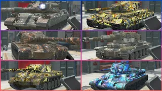 6 Games of Big Boss - Tier 10 to Tier 5 Tanks Gameplay Compilation - WoT Blitz, Good Results
