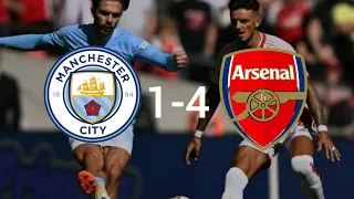 Man-City-vs-Arsenal-1-1(1-4 PEN)-Highlights community shield 2023.