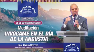 Meditación: Invócame en el día de la angustia, 28 de septiembre de 2020, Hno. Álvaro Herrera, IDMJI