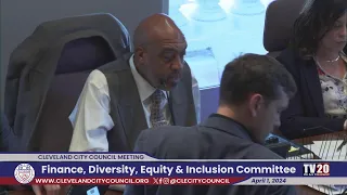 Finance, Diversity, Equity and Inclusion Committee,  April 1, 2024