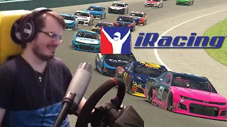 Мэддисон и его новое увлечение - iRacing Nascar