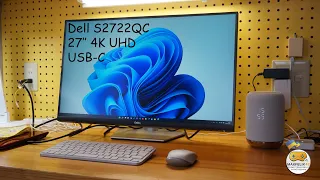 DELL S2722QC. Монітор для роботи та як універсальний. 4К, 27", підключення по USB-C з PD.