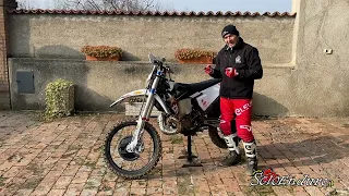 MARIO RINALDI prova per noi HUSQVARNA TE 300i Rockstar edition my 2022