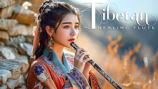 Tibetan flute cures insomnia and reduces headaches 🍀Tibetan healing flute, nature